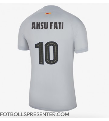 Barcelona Ansu Fati #10 Tredje Matchtröja 2022-23 Kortärmad